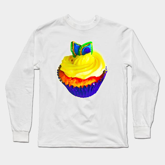 Cupcake Long Sleeve T-Shirt by blueshift